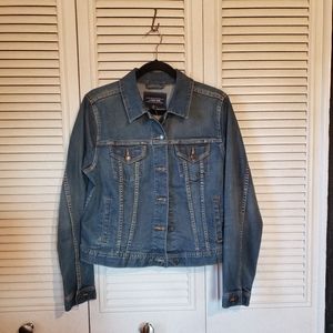 Lands' End Denim Jacket NWT M